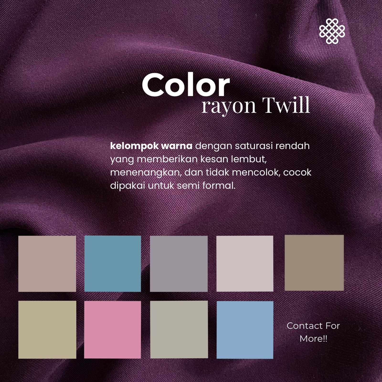 Rayon Twill